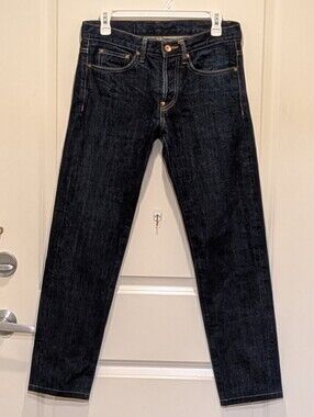 EUC Doublewood Project 30x29 Batch N 02 Redline Selvedge Denim Dark Jeans